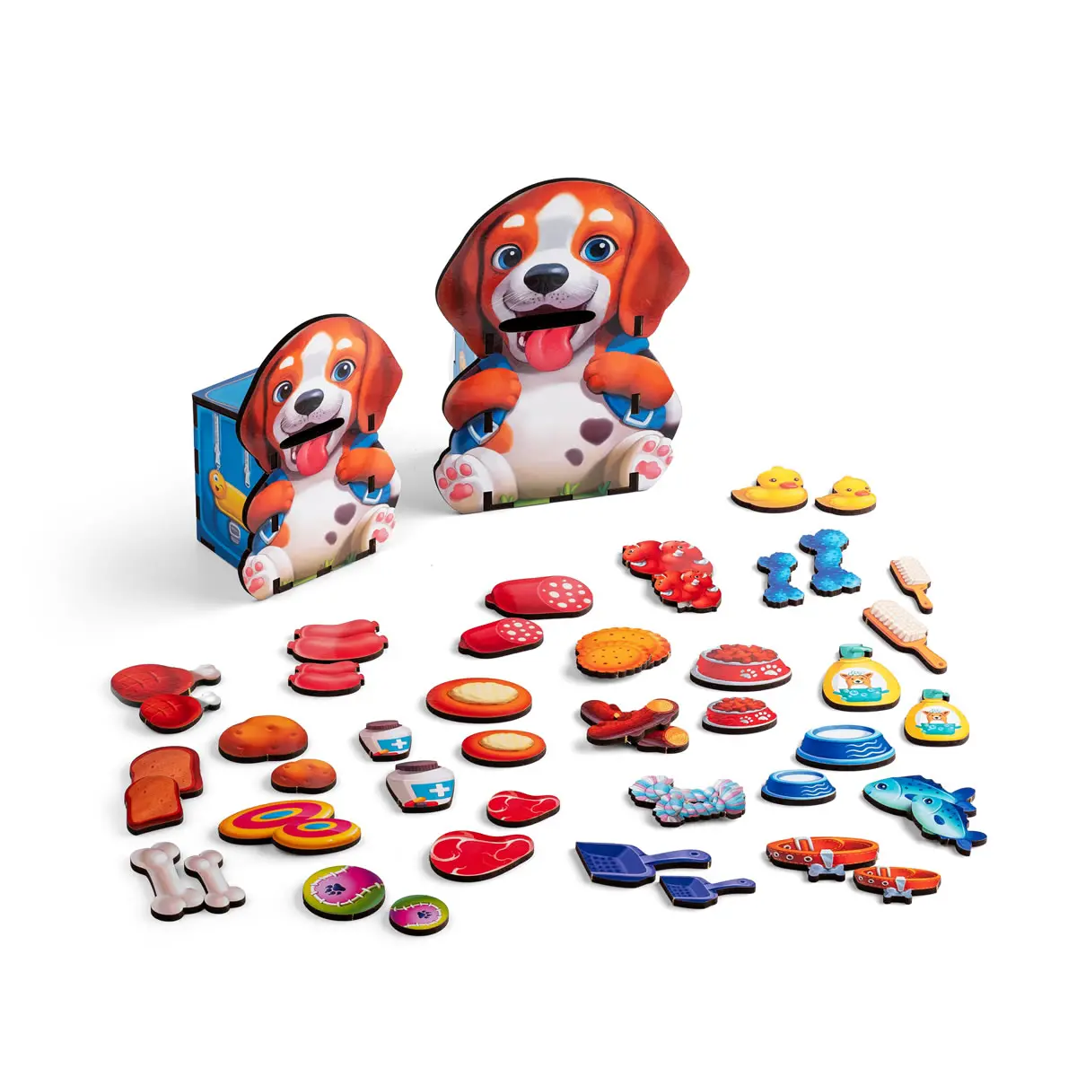 Rūšiuoklis „Pamaitink šuniukus“