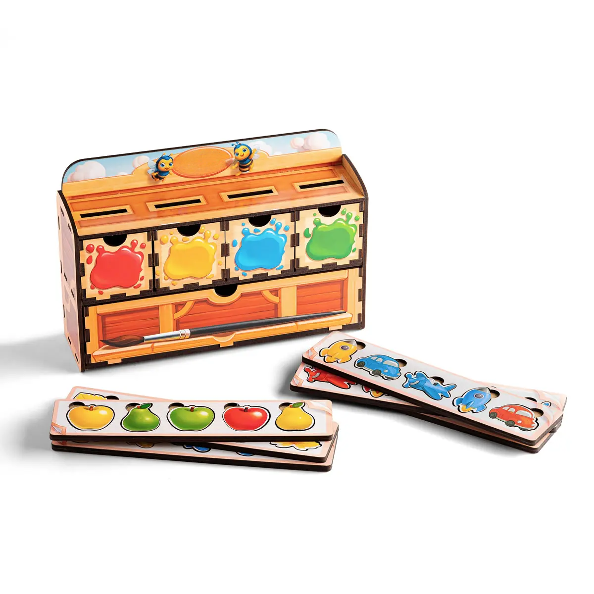 Lavinamasis komodukas „Spalvos“