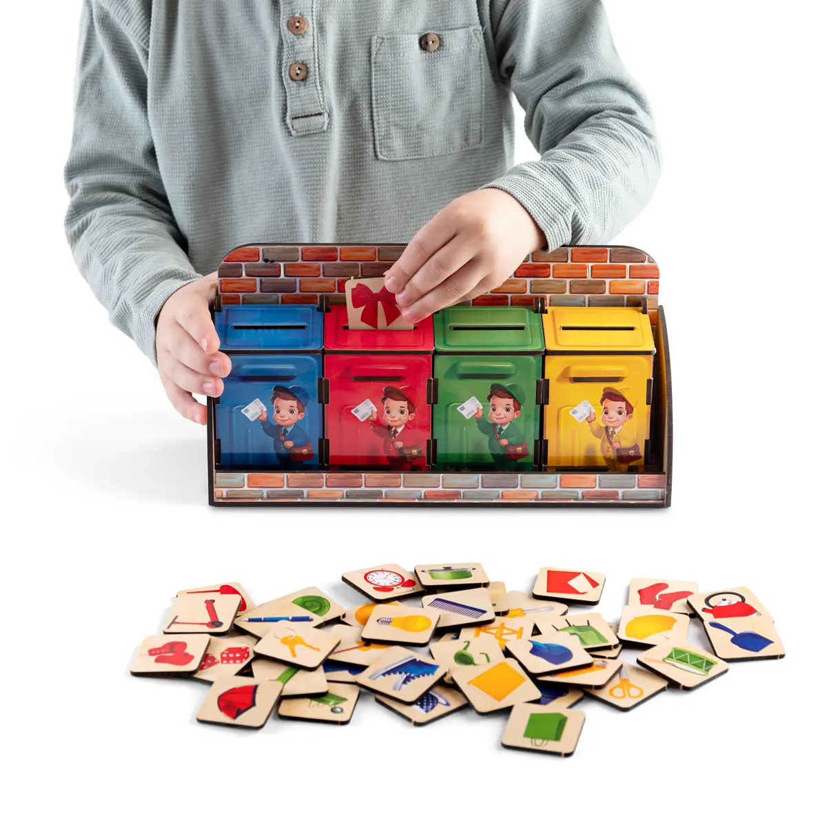 Medinis rūšiuoklis „Linksmasis paštininkas“