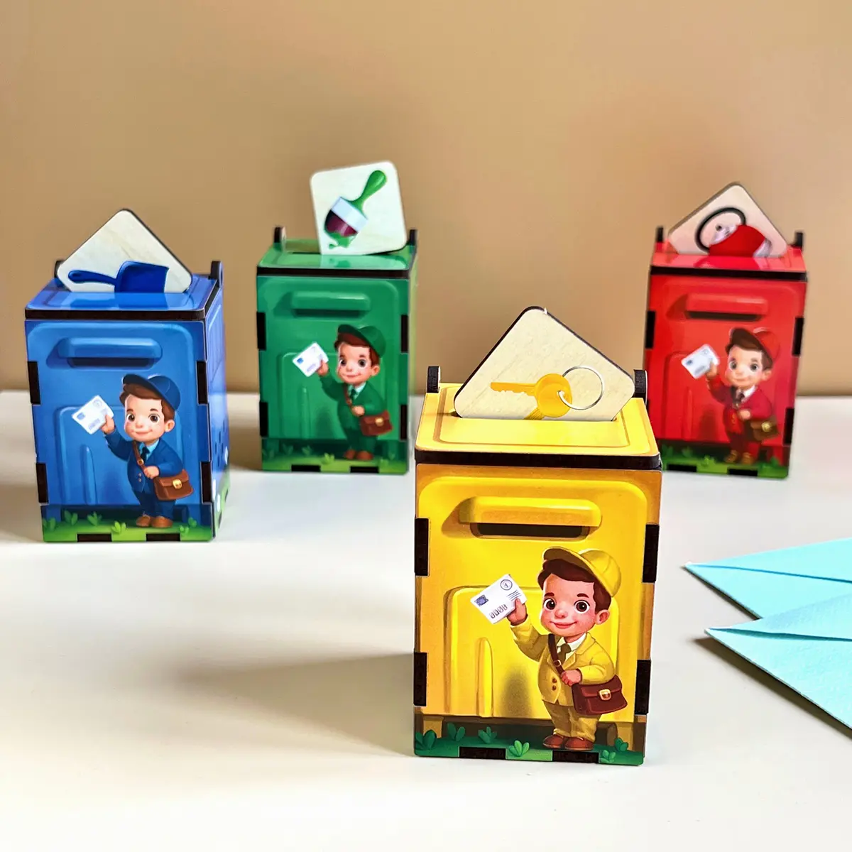 Medinis rūšiuoklis „Linksmasis paštininkas“ - Image 3