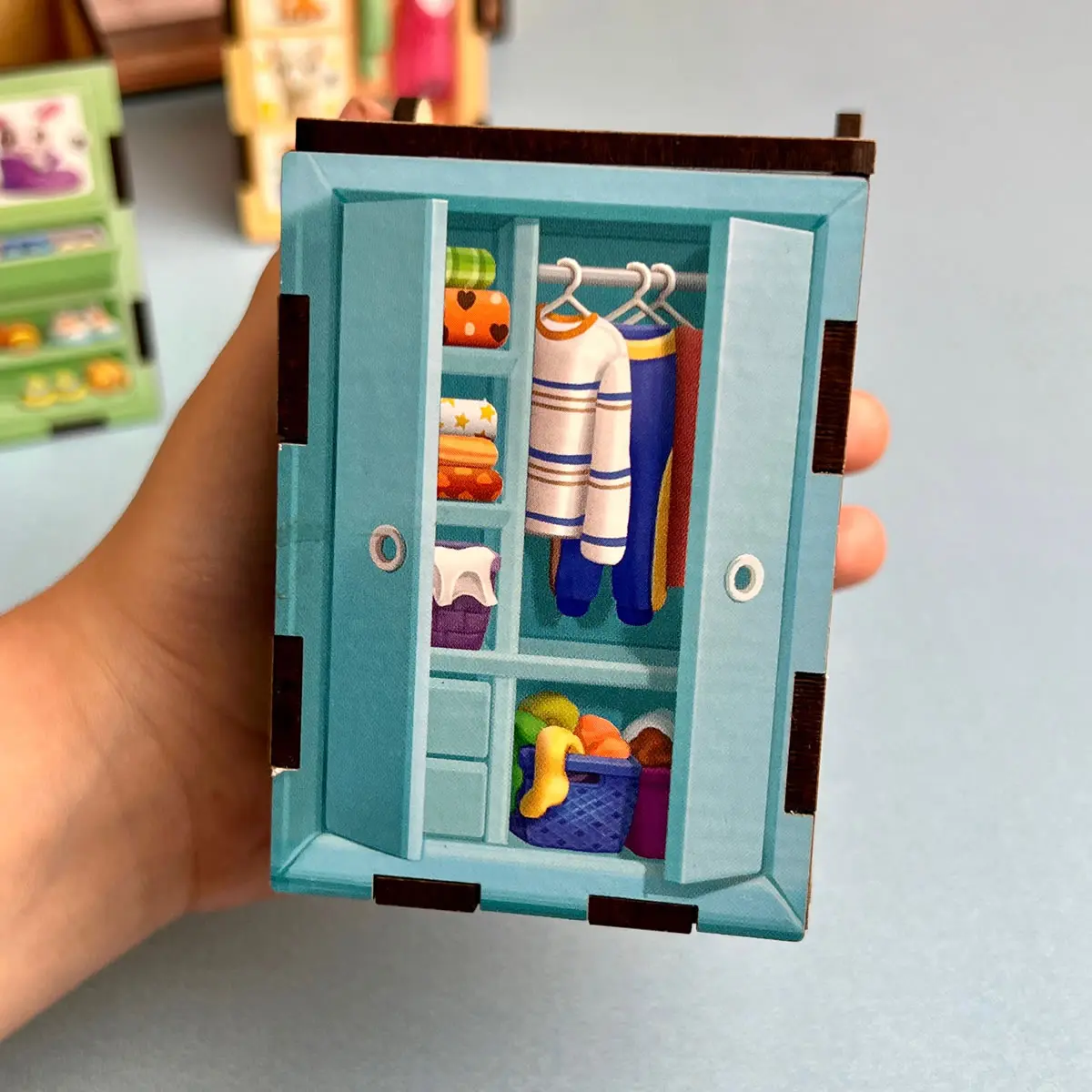 Medinis rūšiuoklis „Drabužių spintos“ - Image 6