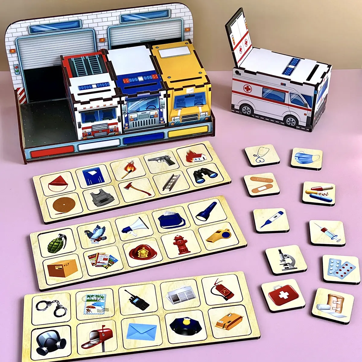 Medinis rūšiuoklis „Tarnybinis transportas“