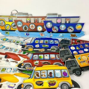 Sunkvežimiai, laivai , lėktuvai , autobusai