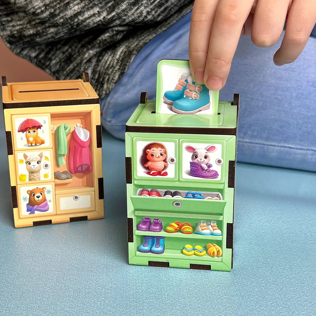 Medinis rūšiuoklis „Drabužių spintos“ - Image 5