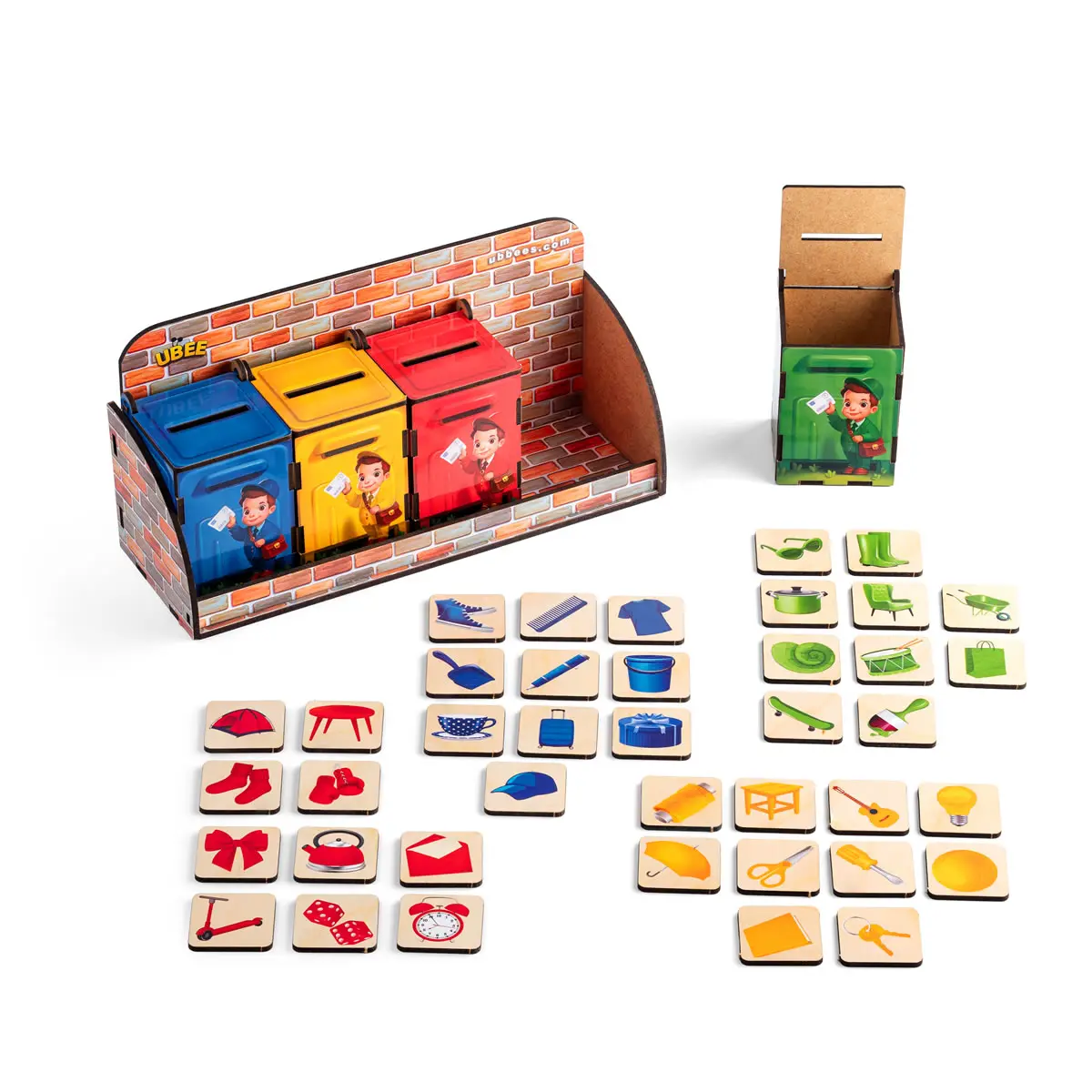 Medinis rūšiuoklis „Linksmasis paštininkas“ - Image 6