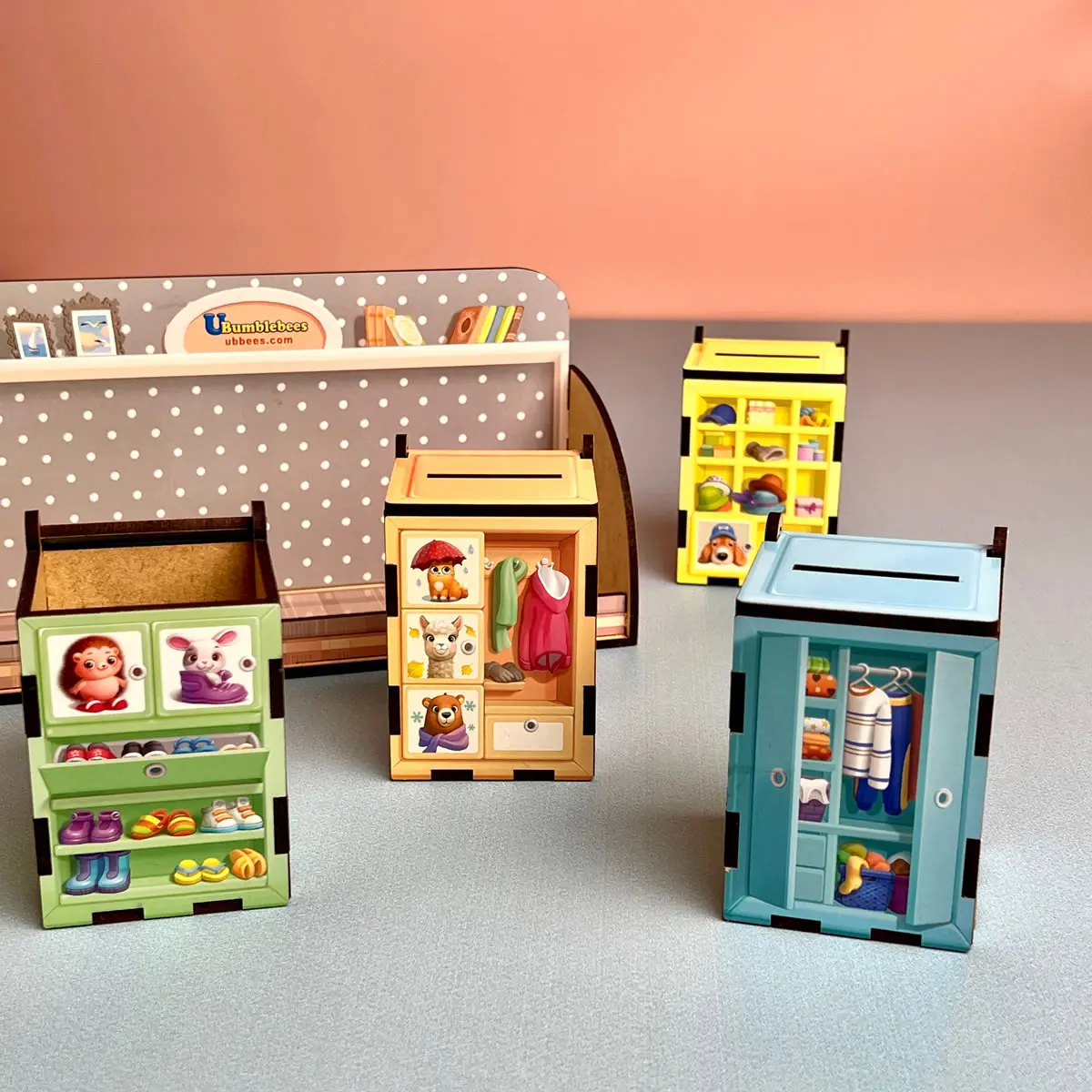 Medinis rūšiuoklis „Drabužių spintos“ - Image 7