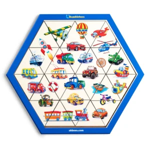 Medinė dėlionė–galvosūkis „Transportas“