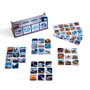 Medinis rūšiuoklis – komodėlė „Transporto rūšys“