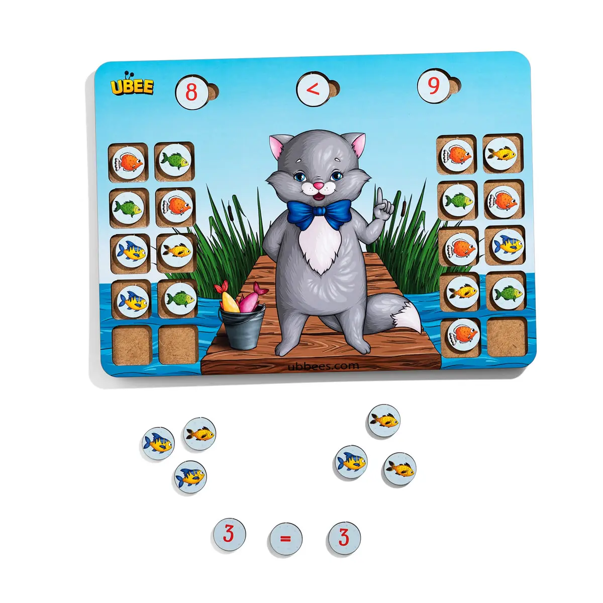 Lavinamasis žaidimas „Katinas mokslinčius“