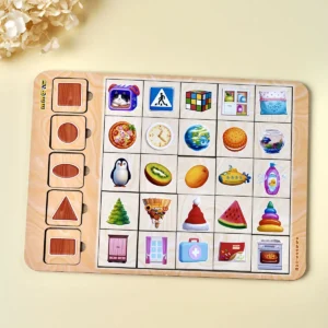 Rūšiuoklis „Asociacijos – geometrinės figūros“