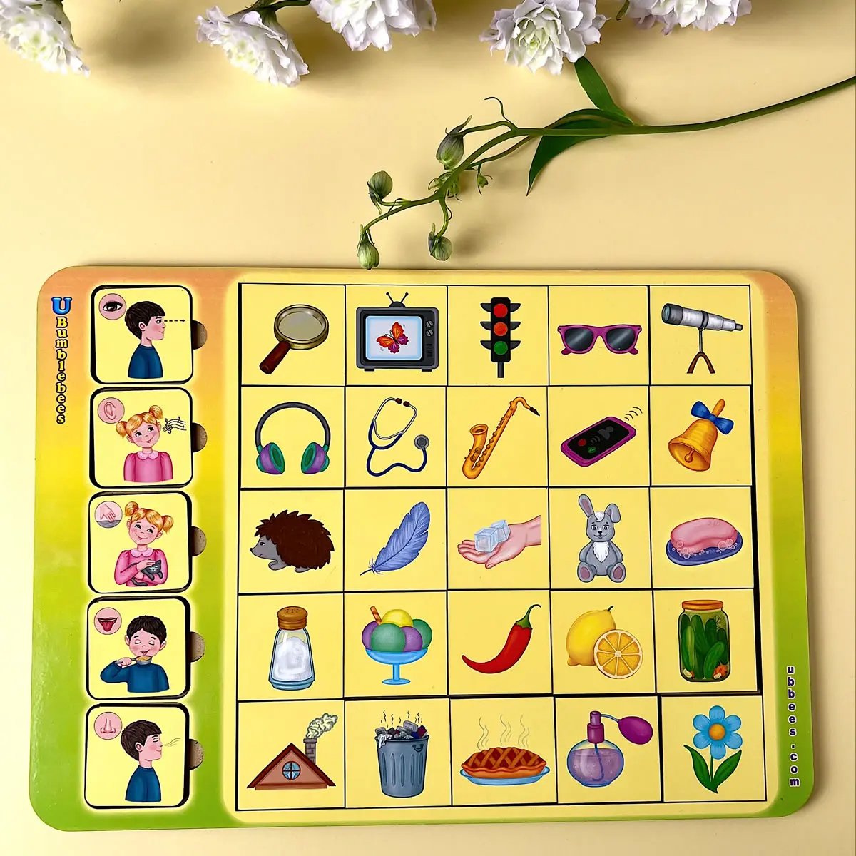 Rūšiuoklis „Asociacijos – pojūčių organai“ - Image 3