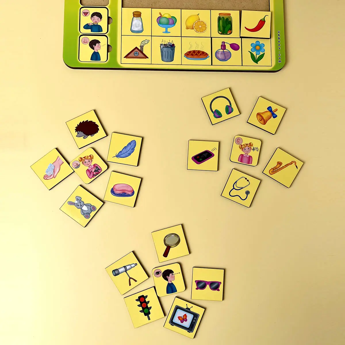 Rūšiuoklis „Asociacijos – pojūčių organai“ - Image 2