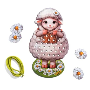 Edukacinis medinis varstymo žaidimas „Avelė“