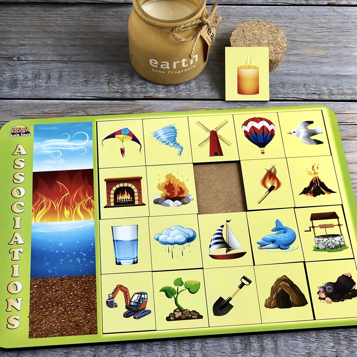 Medinis rūšiuoklis „Asociacijos – stichijos“ - Image 5