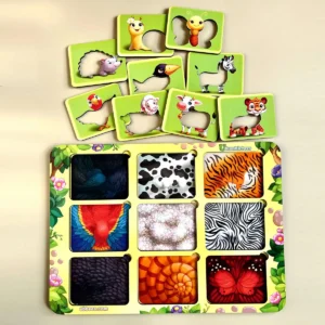 Rūšiavimo rėmelis–įdėklas „Kur kieno raštas? (trafaretas)“