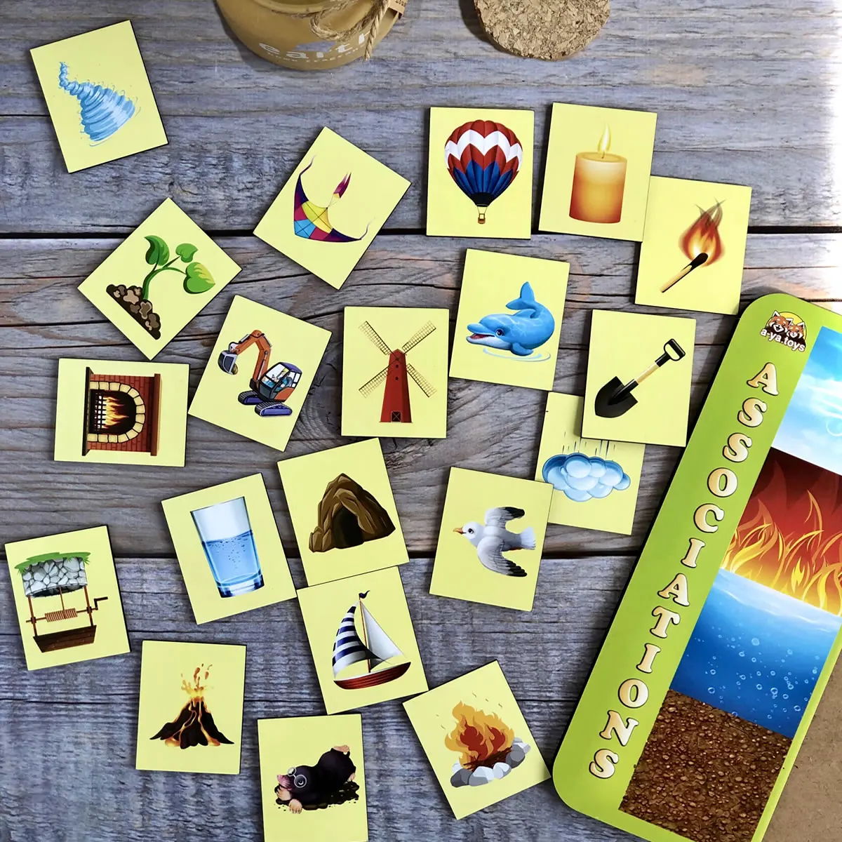 Medinis rūšiuoklis „Asociacijos – stichijos“ - Image 3